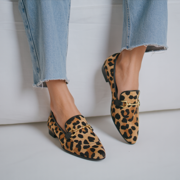 Crisula | Loafers with Buckle Metallic