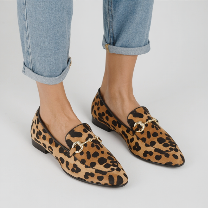 Crisula | Loafers with Buckle Metallic