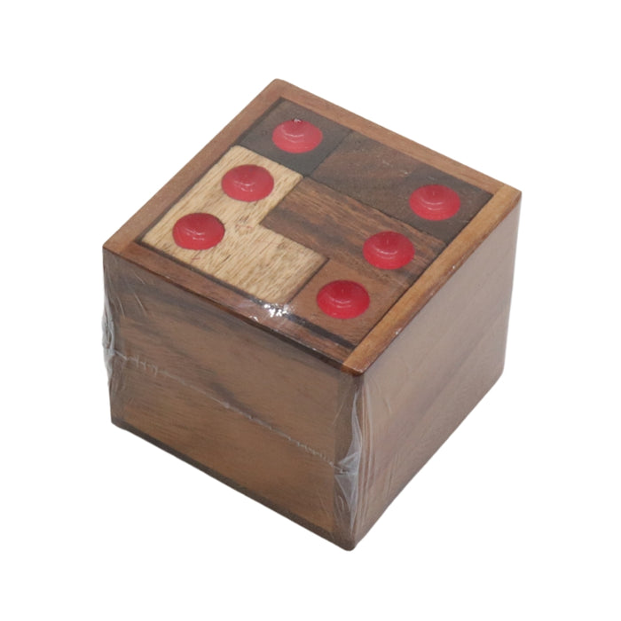 CUBE | Solid Wood | 69 mm |  | 9 Pieces (3 games)