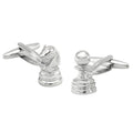 CUFFLINK | Chess Pieces | Pawn & Knight
