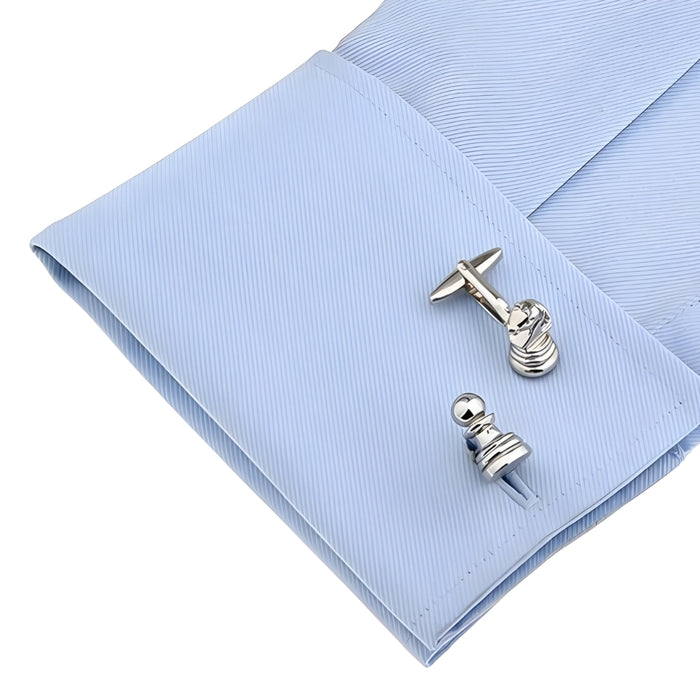 CUFFLINK | Chess Pieces | Pawn & Knight