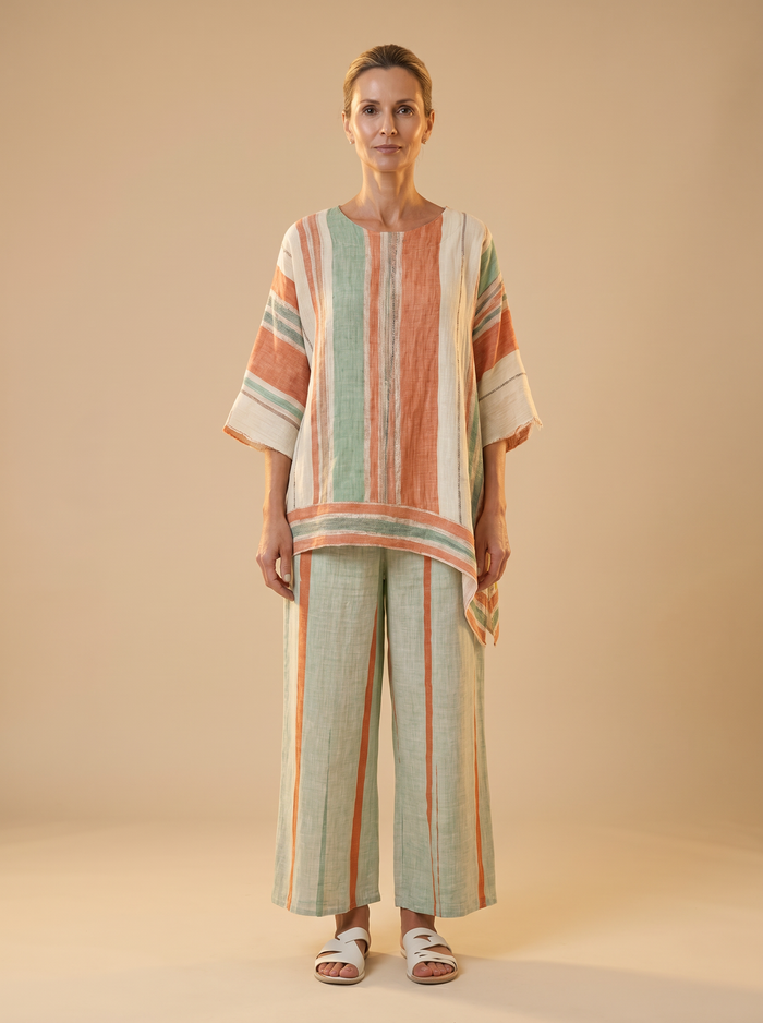 Dalila | Set Linen with Striped