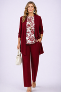 Denise | Berry Floral Three-Piece Set