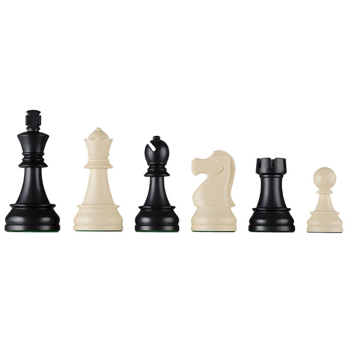 DGT electronic chess pieces weighted plastic 95mm black and white mixed