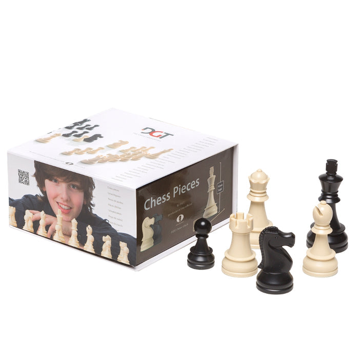 DGT electronic chess pieces weighted plastic 95mm with packaging