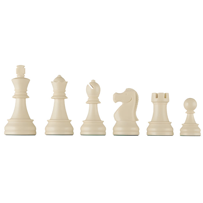 DGT electronic chess pieces weighted plastic 95mm white
