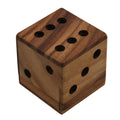 DICE BOX | 9 cm | Solid Wood | 25 pieces