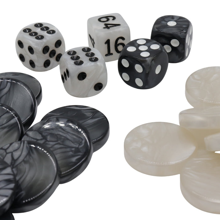 DISC SET | Backgammon | Discs, Cups & Dice