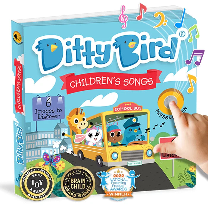Ditty Bird | Children's Song Book, Assorted Books