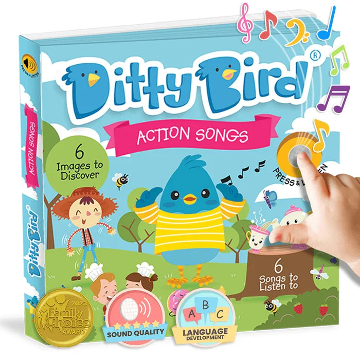 Ditty Bird | Children's Song Book, Assorted Books