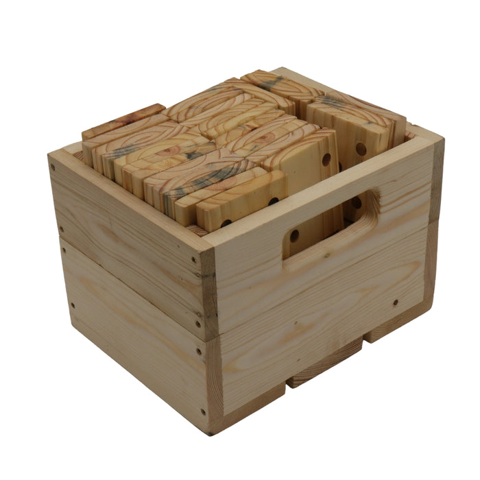 Dominoes | 20 x 9cm Blocks | in Box | Solid Wood