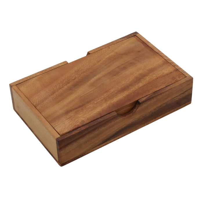 DOMINOES | Double-9 Set | Hardwood | 50 × 25 mm Blocks