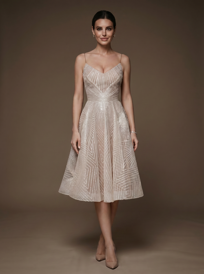 Dorotea elegant classic dress — EMMA, gala studio