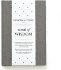 Duncan & Stone - Words of Wisdom Keepsake Journal