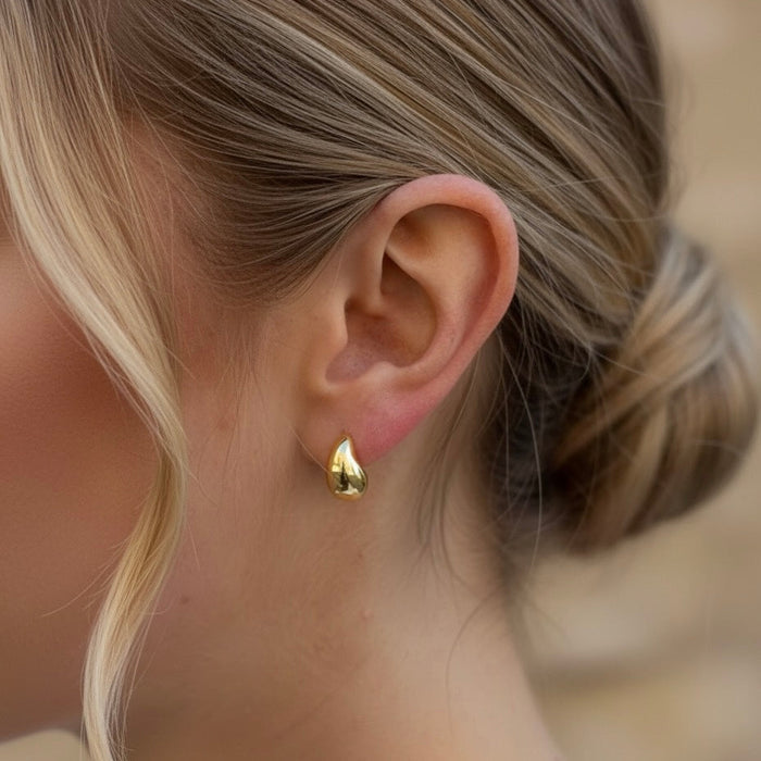 Eevi | Gold-Plated Mini Drop Earrings