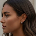 Eevi | Silver Mini Drop Earrings