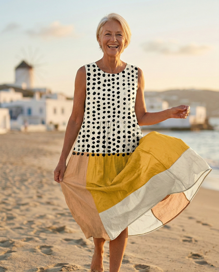 Efi | Multicolor Midi Dress