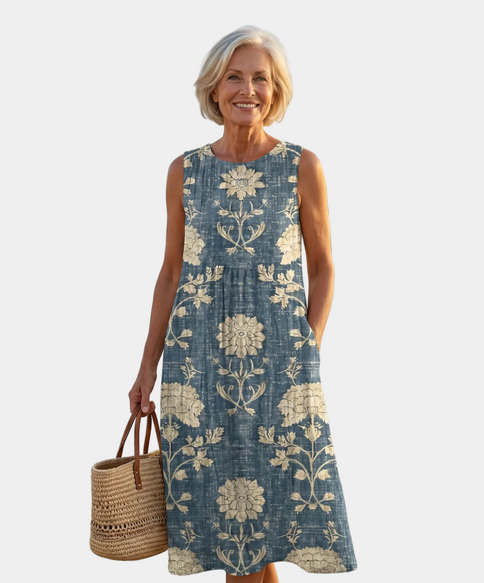 Electra | Boho Midi Dress