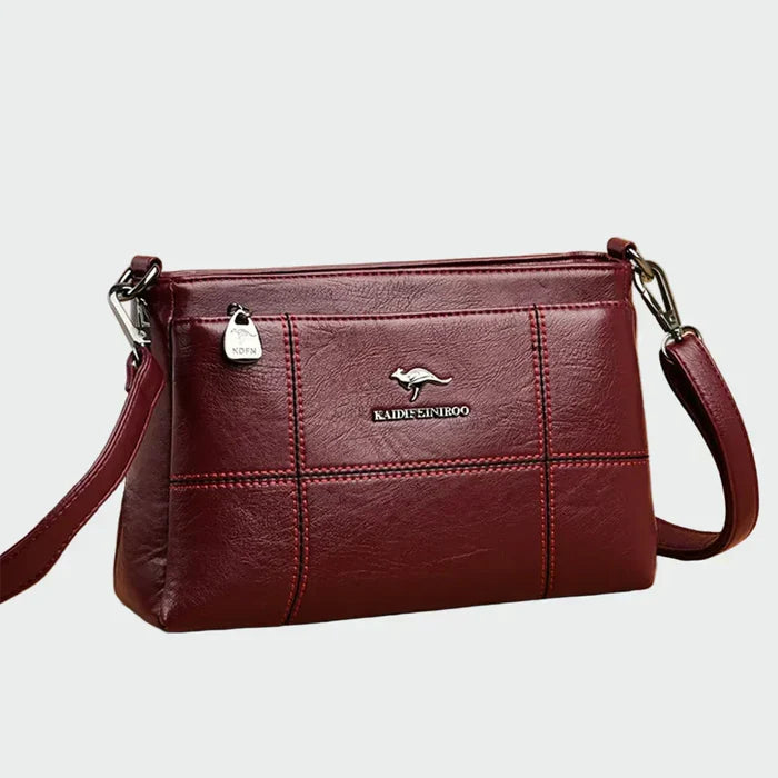 Elegant Multifunctional Burgundy Bag