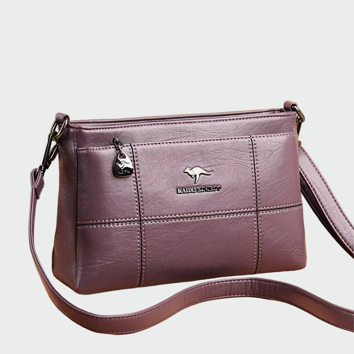 Elegant Multifunctional Burgundy Bag