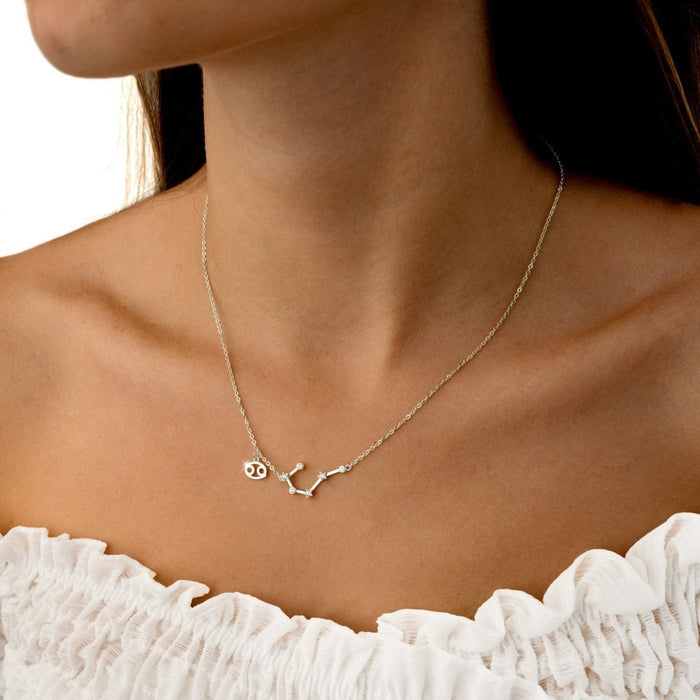 Elena | Gold-Plated Moon Constellations Necklace