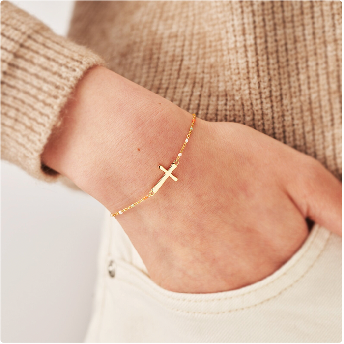 Elena | Gold-Plated Sisters in Christ Bracelet