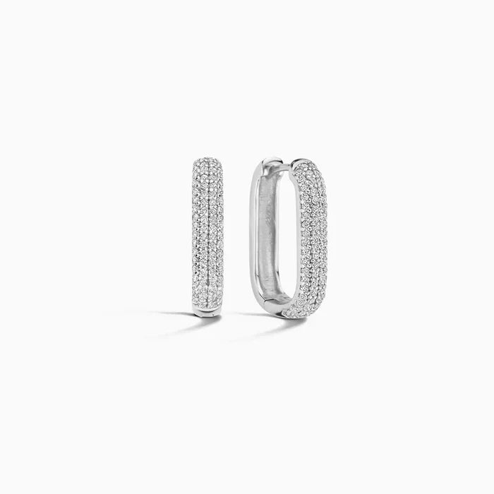 Elena | Pavé Iconic Hoops