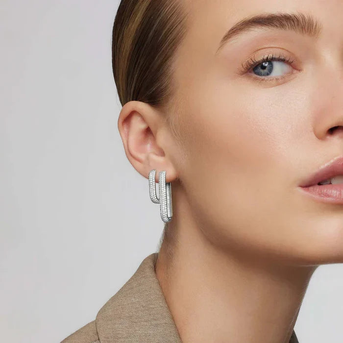 Elena | Pavé Iconic Hoops