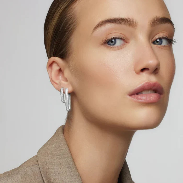 Elena | Pavé Iconic Hoops