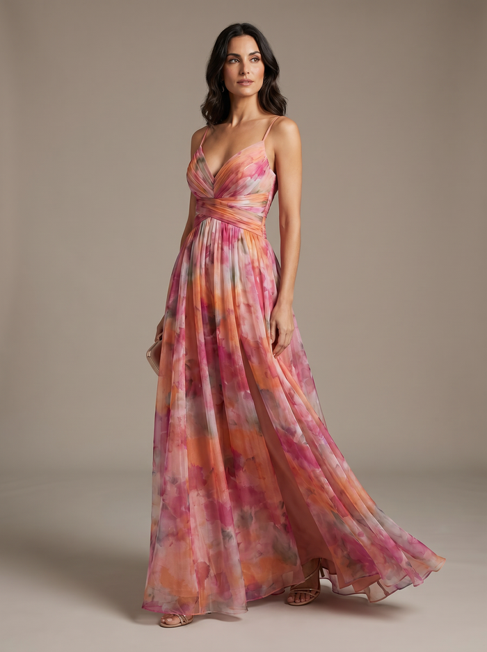 Eleonore | Flowing Floral Maxi Dress