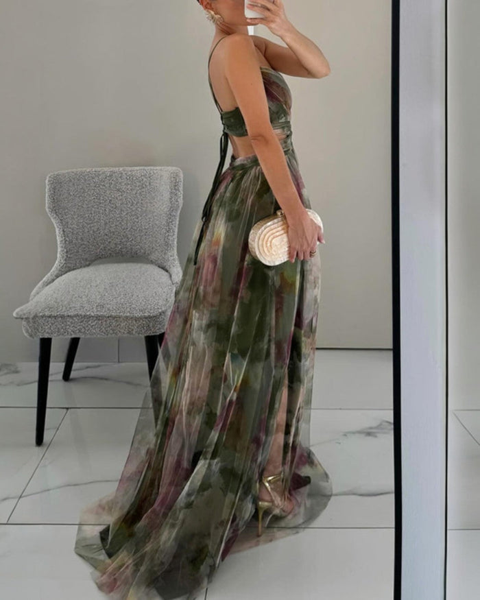 Eleonore | Flowing Floral Maxi Dress