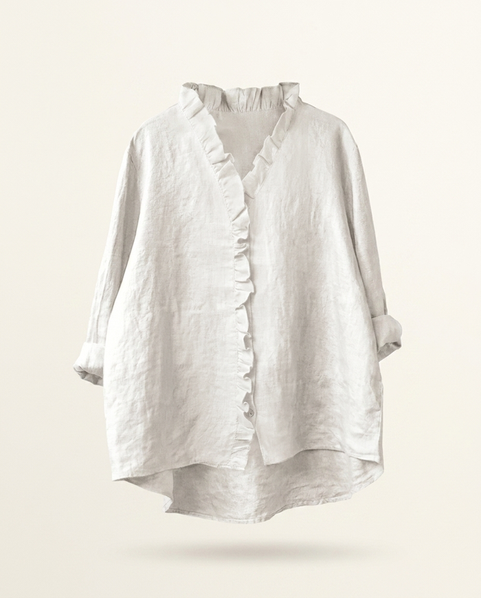 Eline | Linen Elegant Summer Blouse