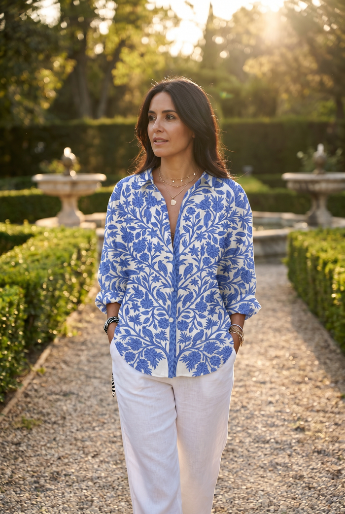 Elise | Blouse Garden with Birds