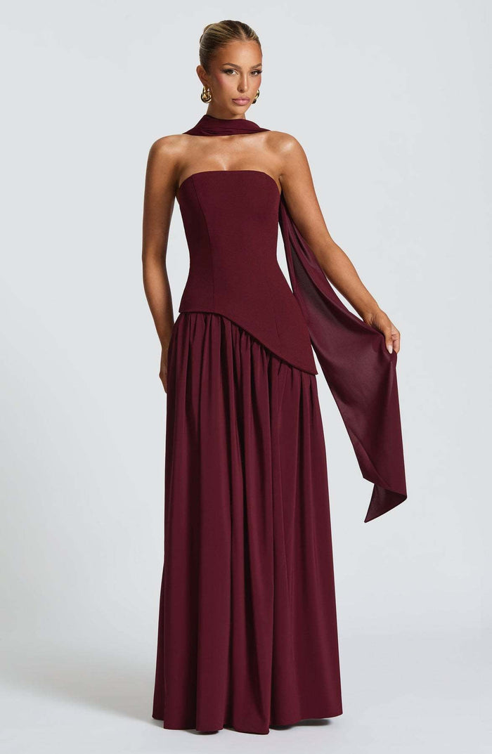 Burgundy / S