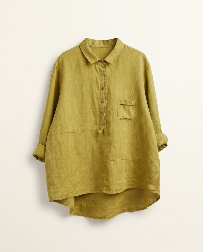 Elvie | Linen Elegant Summer Blouse