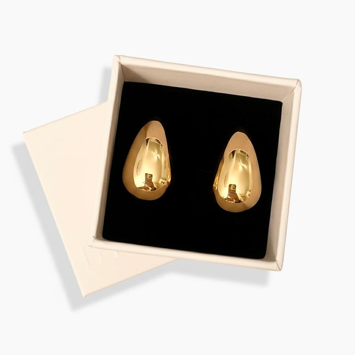 Enni | Gold-Plated Drop Earrings