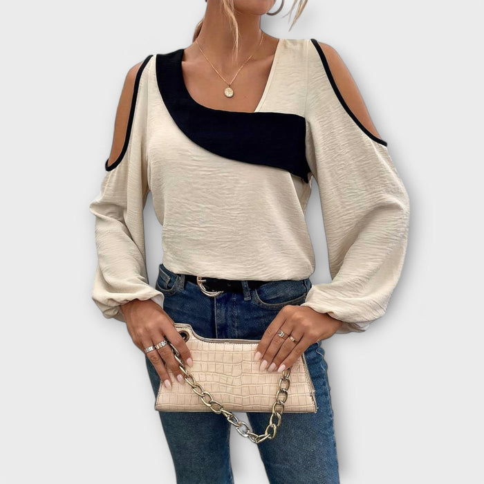 Escarlate | Blouse with Neckline Block