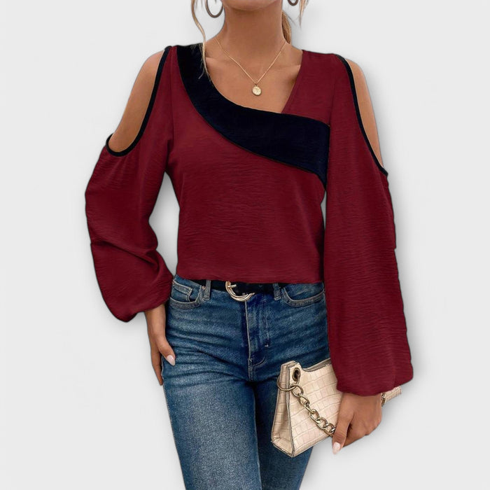 Escarlate | Blouse with Neckline Block