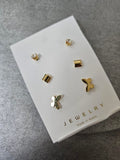 ete|3 piece earring set