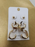 ete|Gold Hoop Set