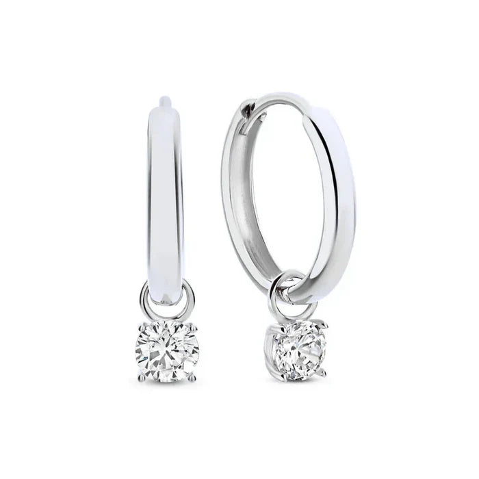 Eva | Lune Thread Teardrops Earrings