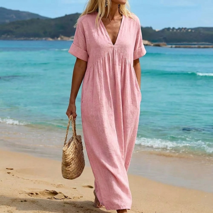 Eva | Sleeveless Effort Maxi Dress