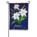 Evergreen- Easter Lilies garden flag