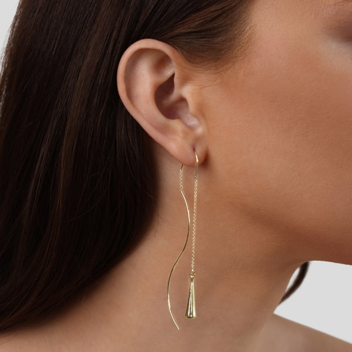 Felicie | Gold-Plated Earrings with Small Studs