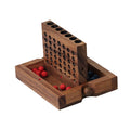 FOUR IN A ROW 2D | 16cm | Wood | Red & Blue balls