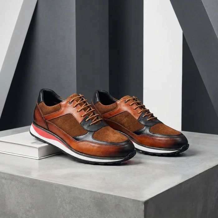 Full-Grain Leather Sneakers