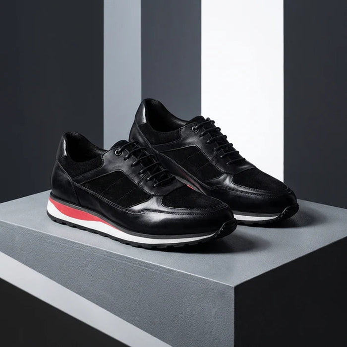 Full-Grain Leather Sneakers