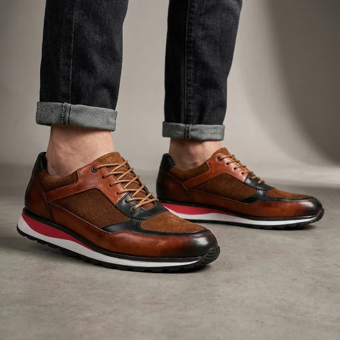 Full-Grain Leather Sneakers
