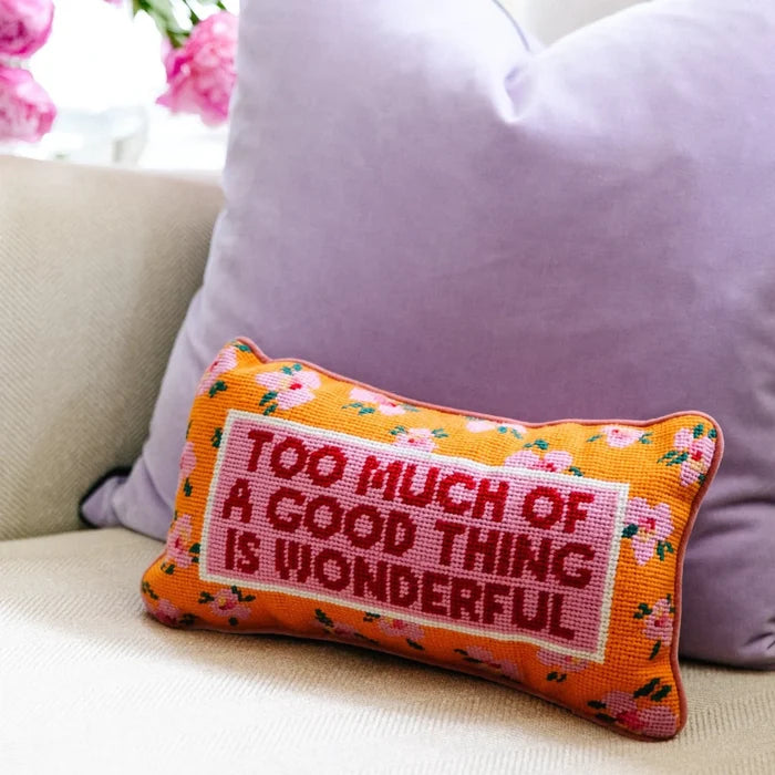 Furbish | Needlepoint Pillow, Assorted Styles