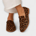 Georgia | House Soft with Printed Leopard Print Trainers